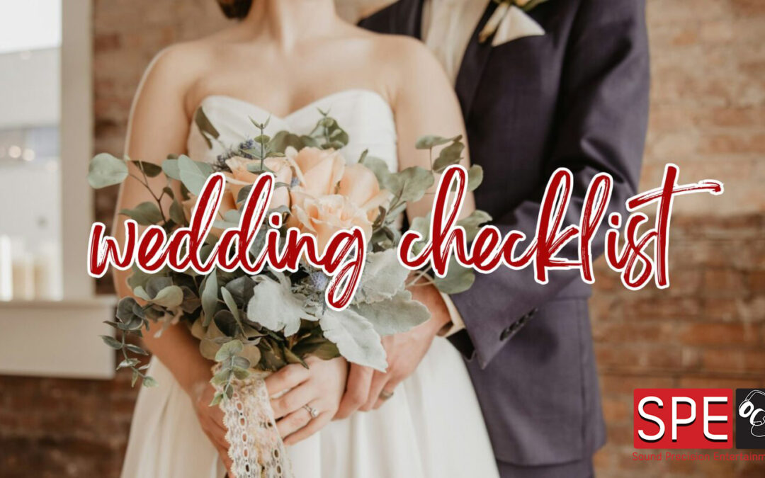 Interactive Guide: Wedding Audiovisual Checklist